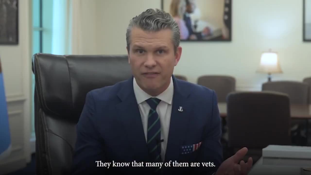 Secretary of Defense Pete Hegseth fact-checks the media from the Pentagon