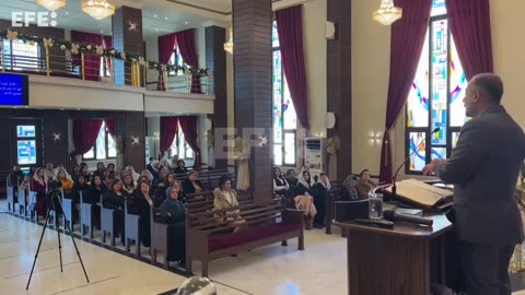 Los cristianos del norte de Siria celebran la Navidad preocupados por la incertidumbre