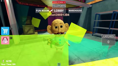 Escaping from BARRY'S PRISON RUN! And BECAME a BETTY NURSERY