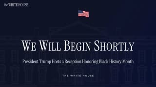 President Trump Hosts a Reception Honoring Black History Month