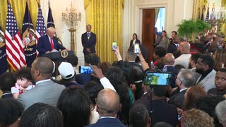 President Trump Hosts a Reception Honoring Black History Month