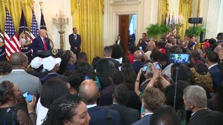 President Trump Hosts a Reception Honoring Black History Month