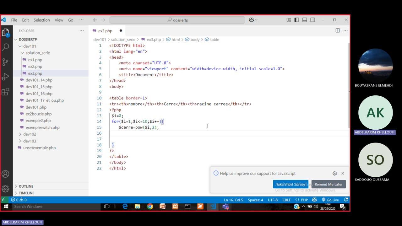 php Manipulation boucle