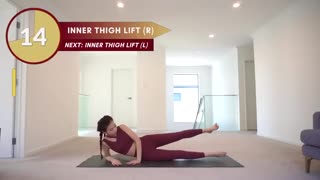 10 min Inner Thighs Burn Get Thigh Gap in 2 weeks No Jumping (100% Result)