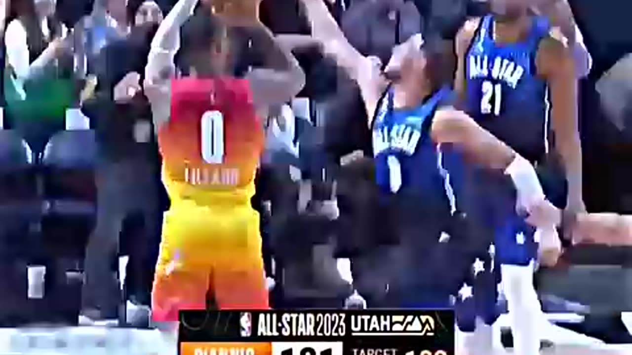 Best three point shot in the NBA all star game