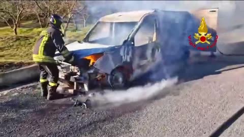 Monteforte Irpino (AV) - Intervento dei Vigili del Fuoco (04.03.25)