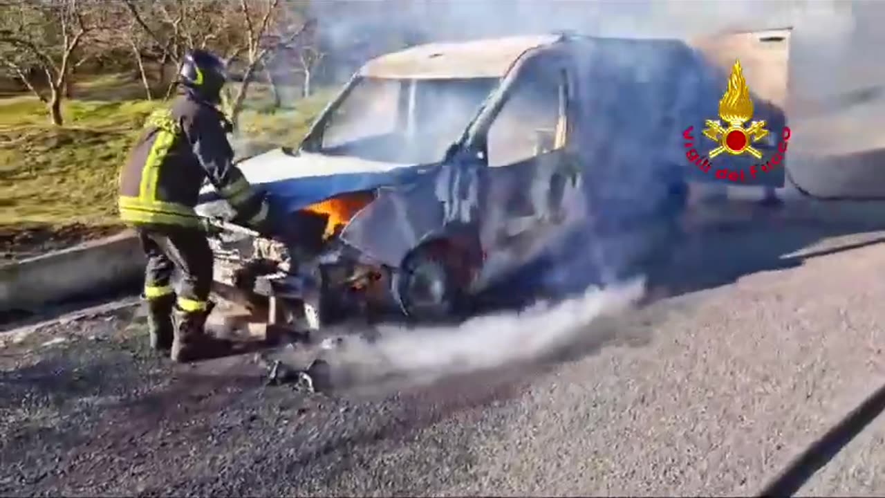 Monteforte Irpino (AV) - Intervento dei Vigili del Fuoco (04.03.25)