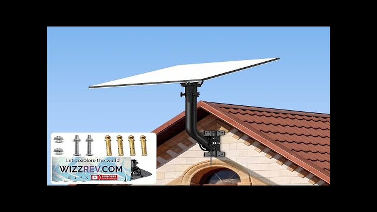 Starlink Gen 3 Wall Mount Adjustable160 Degree Tilt Starlink Internet Kit Satellite Review