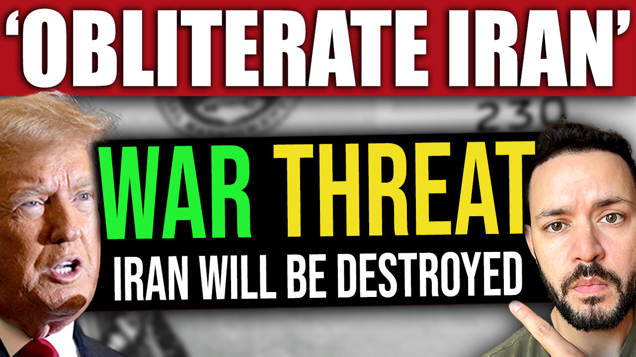 BREAKING: Trump Warns Iran Will be ‘OBLITERATED’ If He’s Assassinated