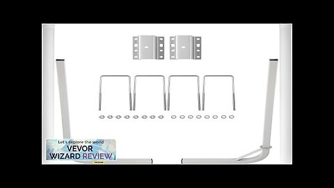 VEVOR Boat Trailer Guide-on 60" 2PCS Steel Trailer Post Guide ons w/White Review