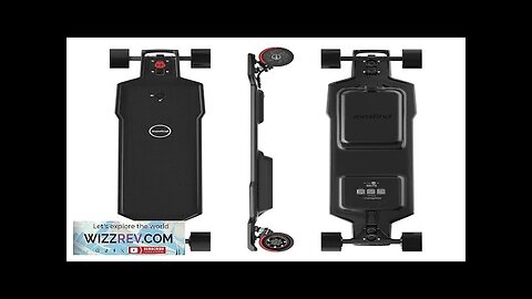 USA DIRECT Maxfind FF PRO Electric Skateboard 48V 8.7AH SamsungBattery 1000W*2 Dual Review