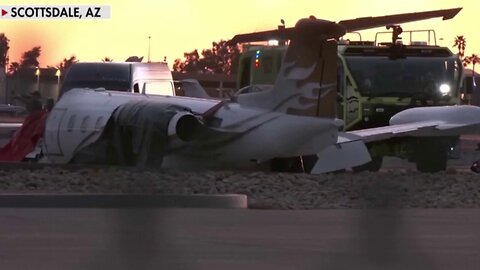 1 Person Killed, 3 Injured After Two Private Jets Collide At Scottsdale Airport