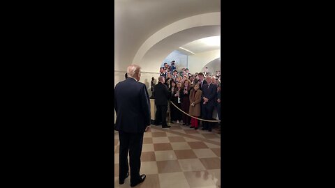 Trump caught the WH tour groups off guard when he welcomed them back after his admin resumed visits