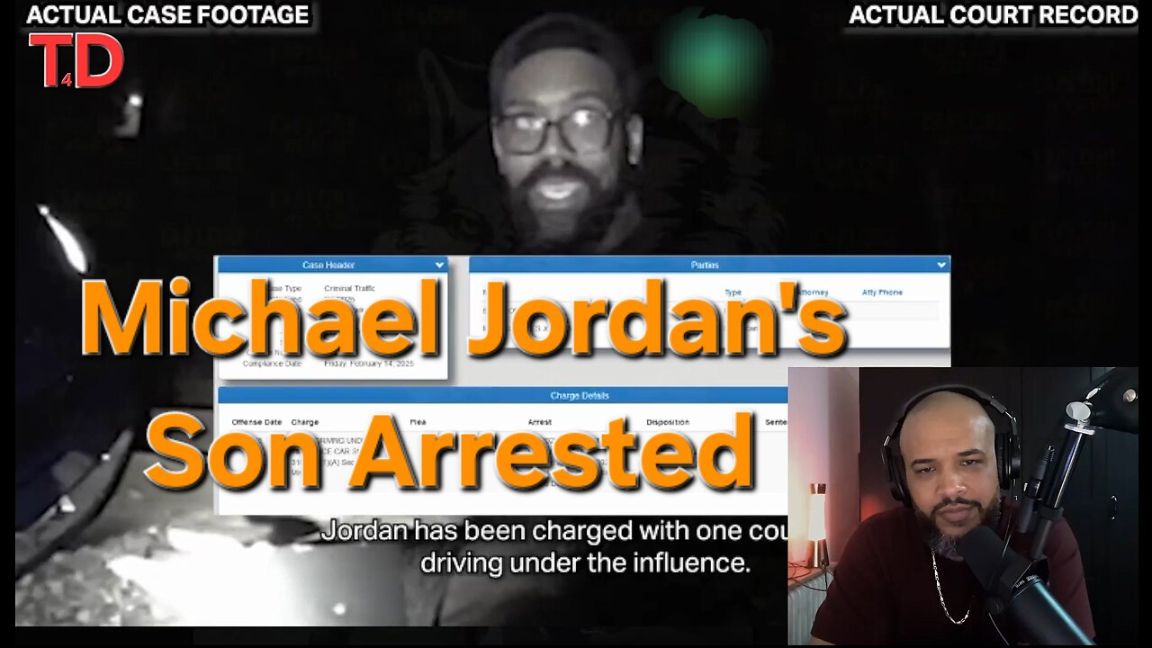 Michael Jondan's Son Arrested