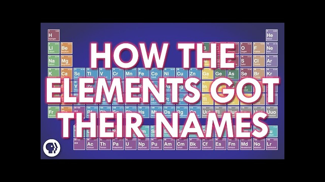 How The Elements Got Their Names