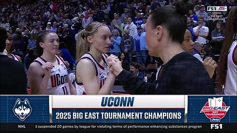 🚨 UConn Huskies Win Big East Women's Basketball Tournament Championship | Paige Bueckers, Azzi Fudd