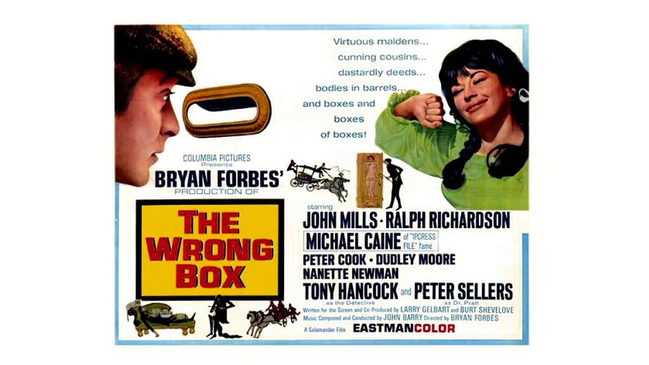 The Wrong Box with Dudley Moore, Michael Caine & Peter Sellers (1966)