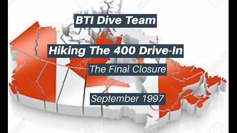 The 400 Drive In - The Final Closure By Bruce Boyes, P.Eng. @CNE-tm1jp