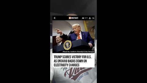 🚨Canada reverse electricity tariffs! Part of the deal at work! #USA #Canada