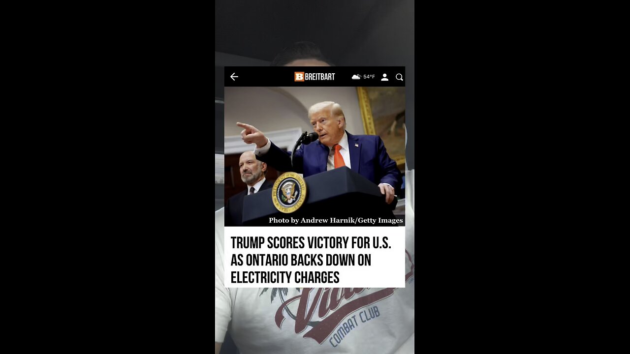 🚨Canada reverse electricity tariffs! Part of the deal at work! #USA #Canada