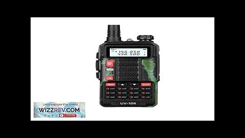 Baofeng UV-10R 16W Walkie Talkie UK Plug Long Range 8800mAh Waterproof Flashlight Review