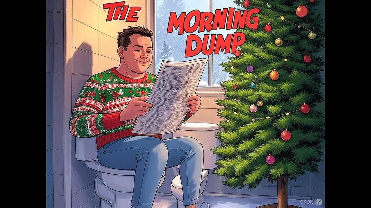 NWJ 390- The Morning Dump: Merry Xmas, "Lone Wolf" Luigi Framing, & Pt 15/Finale of Dutroux Reading