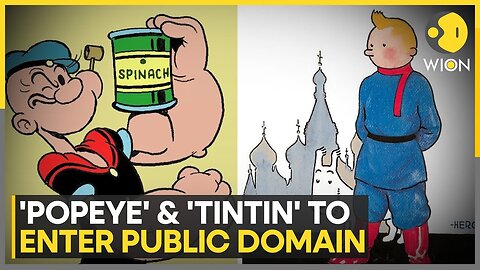 Popeye, Tintin Will Enter The Public Domain In The New Year | World News | WION