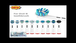 4PCS Dupont Bristle Electric Toothbrush Heads Whiten teeth/Daily Clean/Precison Review