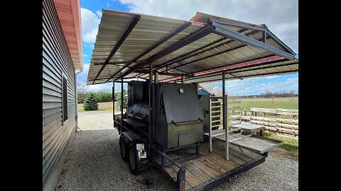 Custom Built - 2021 Freedom Tandem Axle 8' x 16' Open Smoker Barbecue Trailer for Sale in Florida!