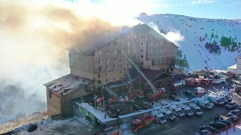 At least 10 dead, 32 injured in deadly hotel fire at ski resort in Turkey