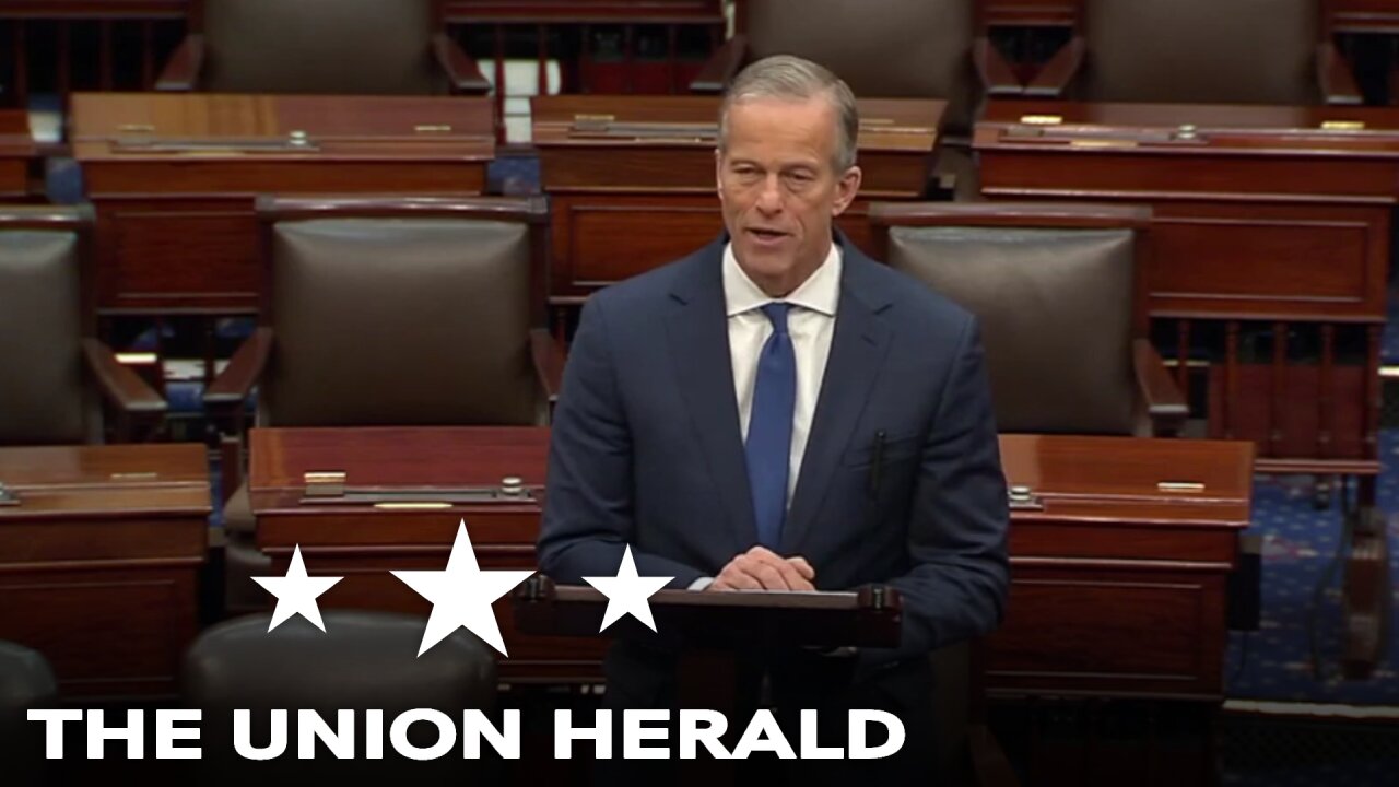 Senate Majority Leader Thune Delivers Remarks on Inauguration Day