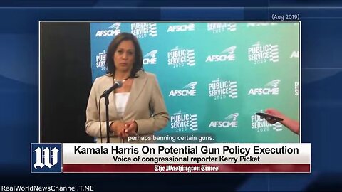 Kamala Harris Vows to Send Police Door-To-Door to Confiscate Firearms From Law-Abiding Americans