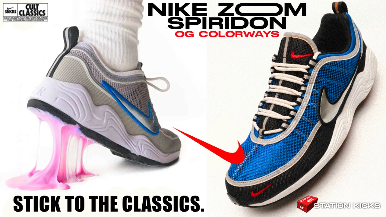 Nike “Cult Classics” BRINGS BACK Spiridon OG Colors!