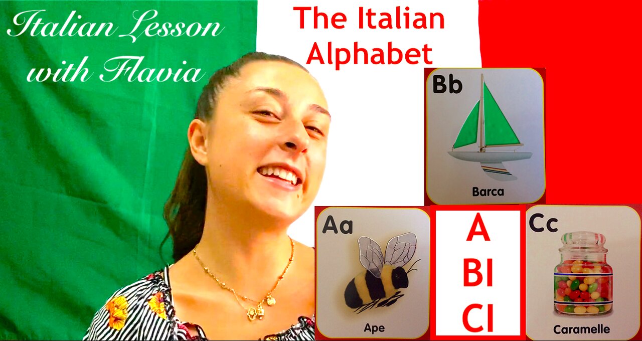 Italian Lessons Beginners - The Alphabet for Beginners - Italian pronunciation