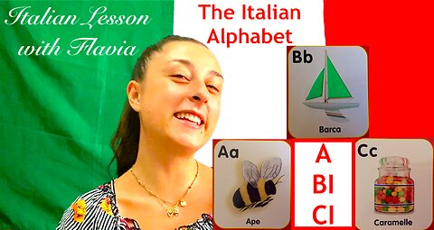 Italian Lessons Beginners - The Alphabet for Beginners - Italian pronunciation