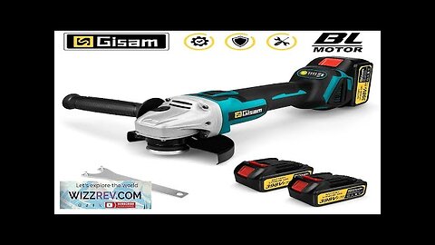 125mm M14 Brushless Angle Grinder Polishing Cutting Machine Cordless Electric Angle Grinder Review