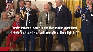 Rebecca Lobach identified as third Black Hawk pilot in collision of American Airlines