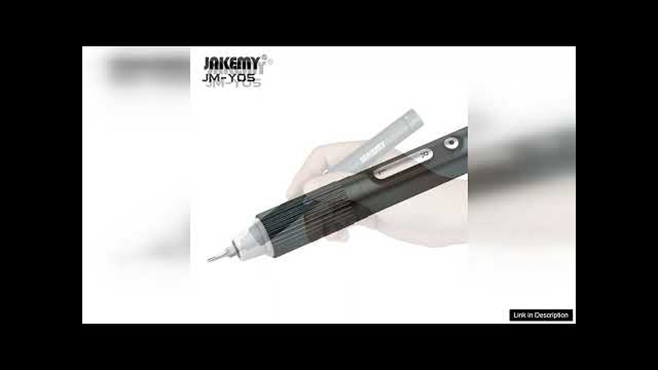 JAKEMY JM-YO5 Dual Dynamic Electric Screwdriver 320mAh Battery 12W 3.7V High Torque Review