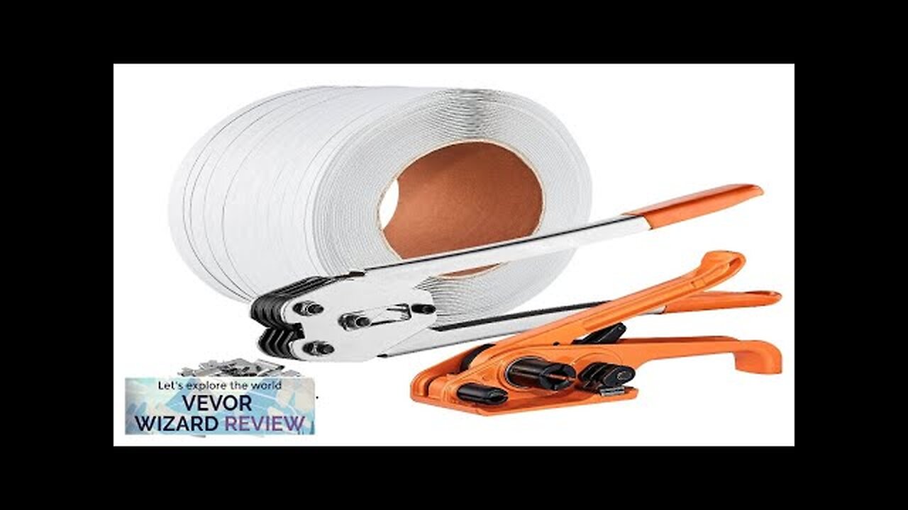 VEVOR Banding Strapping Kit with Strapping Tensioner Tool Banding Sealer Tool 3280 Review