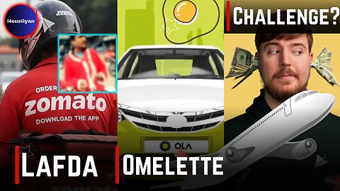 NG#3 Zomato delivery boy forced? | MrBeast New Challenge Coming... | Omelette and OLA Driver