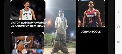 SAN ANTONIO VS WASHINGTON VICTOR WEMBAYAMMA DE AARON FOX 60 POINT NITE JORDAN POOLE NICE TRADES💪🏾🔵