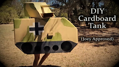 Make your own Cardboard Tank!