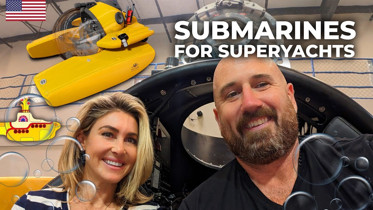 Unbelievable Submarine Yacht Tour: Inside the World of Triton Submarines!