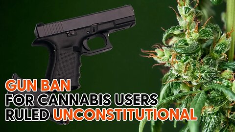 Federal Court Rules Gun Ban for Cannabis Users UNCONSTITUTIONAL