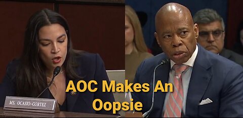 AOC Determines Mayor Adams Has To Be Guilty Of Crime Because He Won't Answer Her