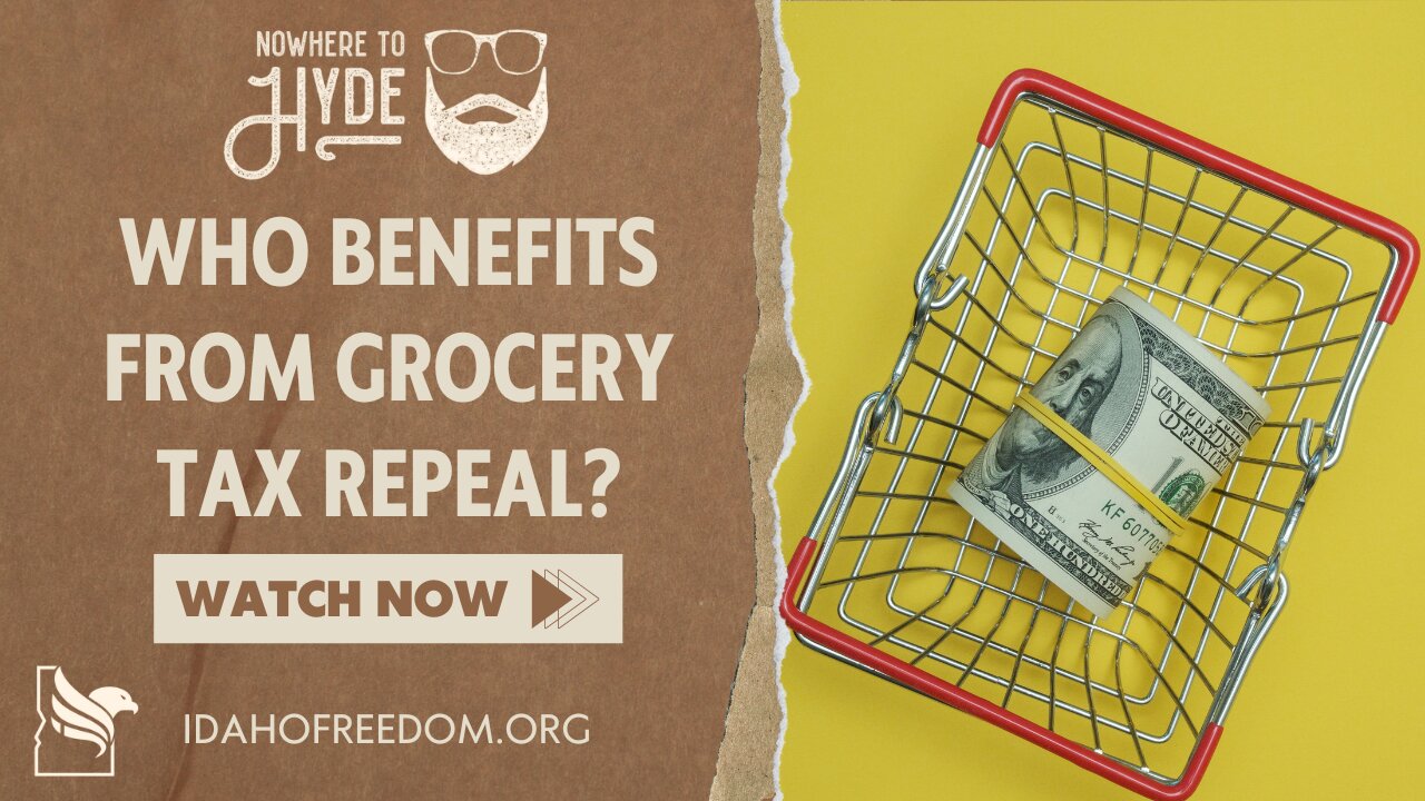 Nowhere To Hyde -- Who Benefits from Grocery Tax Repeal?