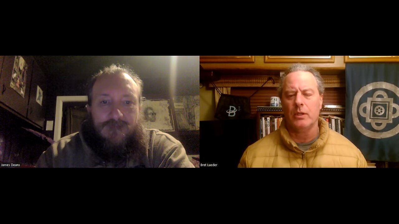 "Conscious Hip Hop" Part I The Bret Lueder Show with guest Rapper James Deans episode #97
