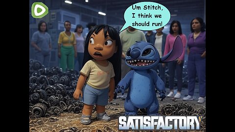 Lilo And Stitch Made A Mess In The Factory! Time To Clean It Up!