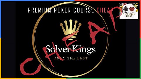 SOLVERKINGS POKER COURSES