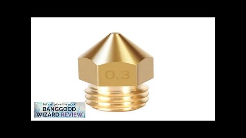 Kingroon MK8 Nozzle 0.2mm 0.4mm 0.5mm 0.6mm 0.8mm 1.0mm 3D Printer Part Review